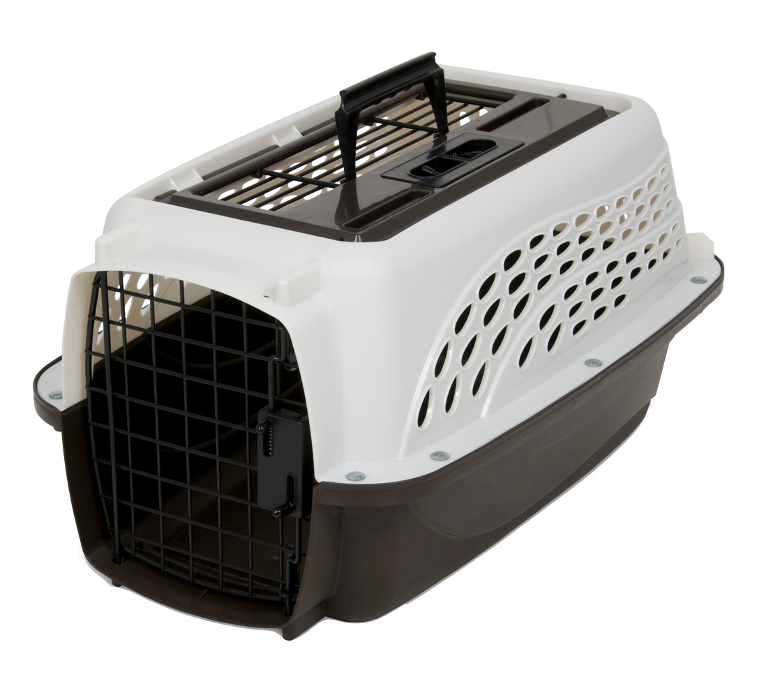 Petmate 2 Door Top Load Kennel XS White