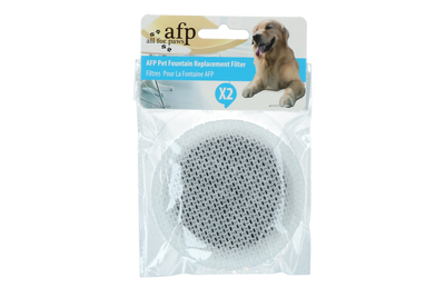 AFP Lifestyle 4 Pets - Pet Fountain Replacement Filter (2-Pack)
