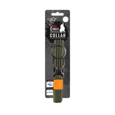 AFP Off Street - Dog Collar Olivgrün S
