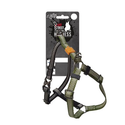 AFP Off Street - Dog Non-Pull Harness Olivgrün L