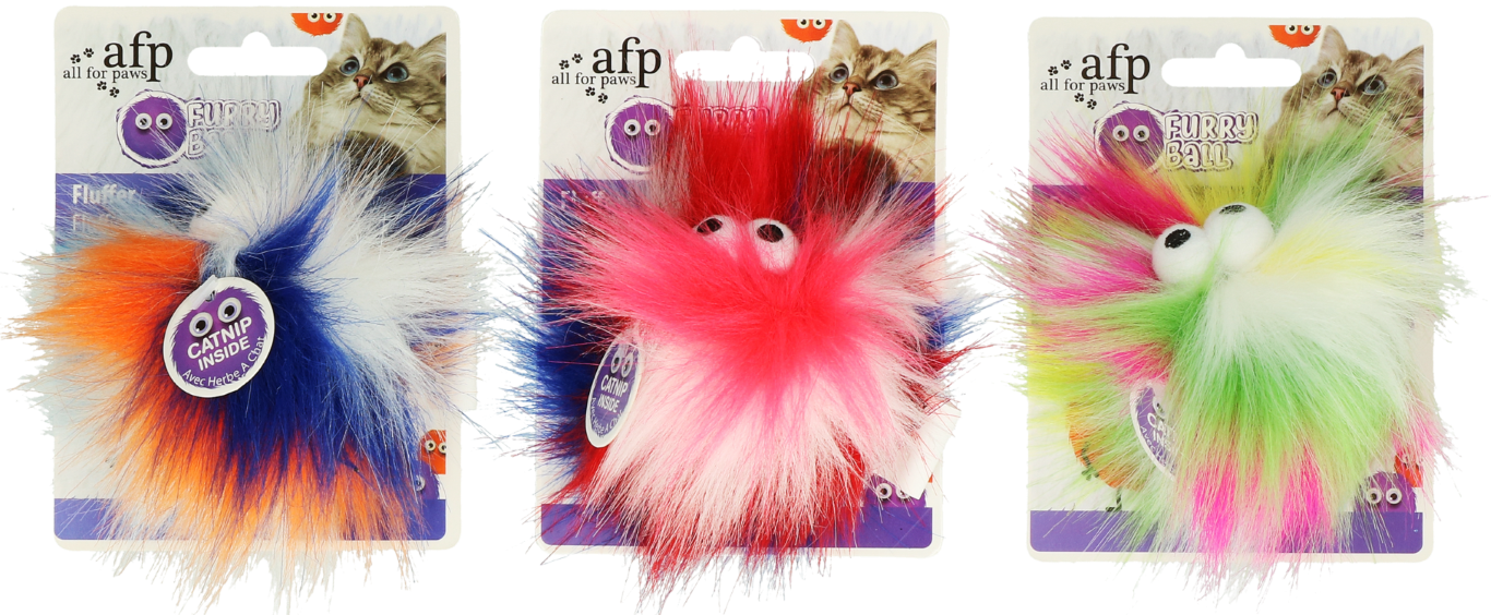 AFP Furry Ball - Fluffy Ball Orange