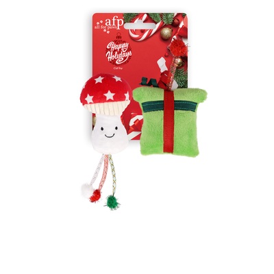 AFP Happy Holidays 2-Pack Pilz & Geschenkbox