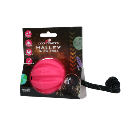 Dog Comets Halley Mit Seil Rosa