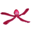 Dog Comets Alien Octo M Rosa