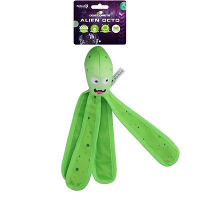 Dog Comets Alien Octo M Grün