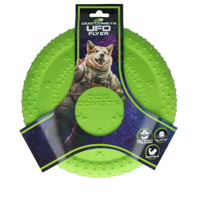 Dog Comets UFO Flyer Grün