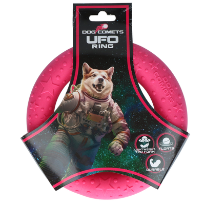 Dog Comets UFO Ring Rosa
