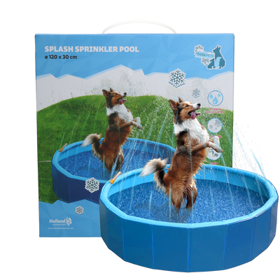 Coolpets Splash Sprinkler Pool