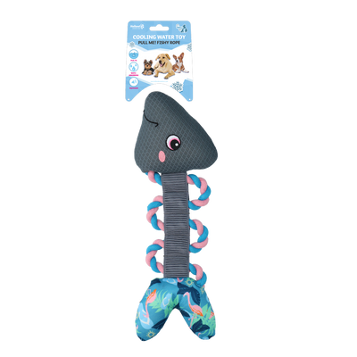 CoolPets Pull Me! Fishy Rope Flamingo