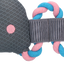 CoolPets Pull Me! Crocky Rope Flamingo