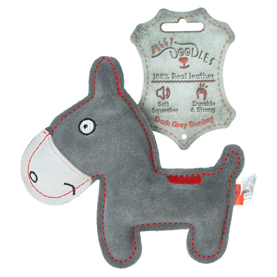Doggy Doodles Donkey braun Esel Dunkelgrau