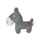 Doggy Doodles Donkey braun Esel Dunkelgrau