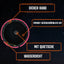 Dog Comets Neutron Star Tennisball Mit Quietscher M Orange