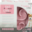 Eat Slow Live Longer Tumble Feeder Rosa