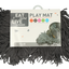 Eat Slow Live Longer Play Mat Grau