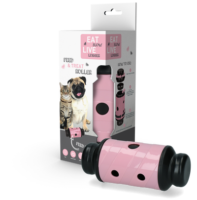 Eat Slow Live Longer Feed & Treat Roller Rosa S