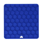 Eat Slow Live Longer Lick Mat Honeycomb Blau