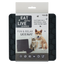 Eat Slow Live Longer Lick Mat Honeycomb Grau