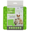 Eat Slow Live Longer Lick Mat Honeycomb Grün