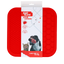 Eat Slow Live Longer Lick Mat Duo L Rot