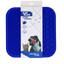Eat Slow Live Longer Lick Mat Duo L Blau
