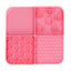 Eat Slow Live Longer Lick Mat Dimensions Rectangle Rosa