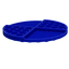 Eat Slow Live Longer Lick Mat Dimensions Circle Blau