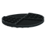 Eat Slow Live Longer Lick Mat Dimensions Circle Grau