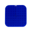 Eat Slow Live Longer Lick Mat Quad Blau