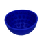 Eat Slow Live Longer Lick Mat Wobble Bowl Blau