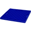 Eat Slow Live Longer Lick Mat Bones Blau