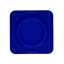 Eat Slow Live Longer Lick Mat Wave Blau