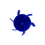 Eat Slow Live Longer Gobble Stopper Blau