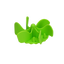 Eat Slow Live Longer Gobble Stopper Grün