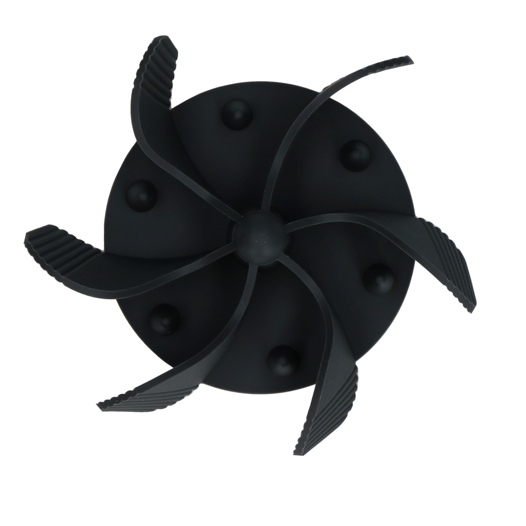 Eat Slow Live Longer Gobble Stopper, Größe S grau