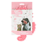 Eat Slow Live Longer Lick Mat Seahorse Rosa
