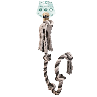 Floss Toss Dental Rope 5 Knot - 185 cm