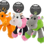 Fuzzle mit 5 Quietschern Giraffe