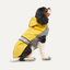 Goo-eez Reflective Hooded Raincoat S Gelb/Grau