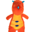 Growl Stomperz Tina der Orange Triceratops