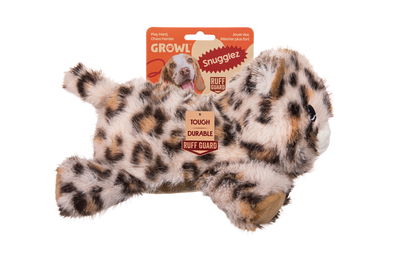 Growl Snugglez Larry der Leopard