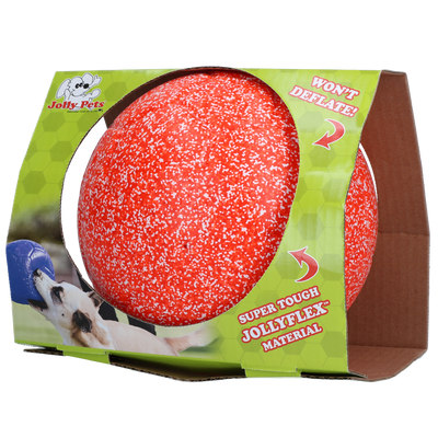 Jolly Soccer Ball Orange/Weiß L (20 cm)