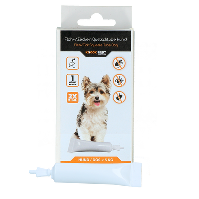 Knock Pest Floh-Zeckentube Hund <5 kg DE/UK