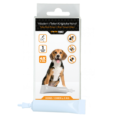 Knock Pest Floh-Zeckentube Hund ≥ 5 kg NL/FR