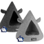 Let's sleep Pet Cave TeePee Anthrazit