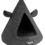 Let's sleep Pet Cave TeePee Anthrazit