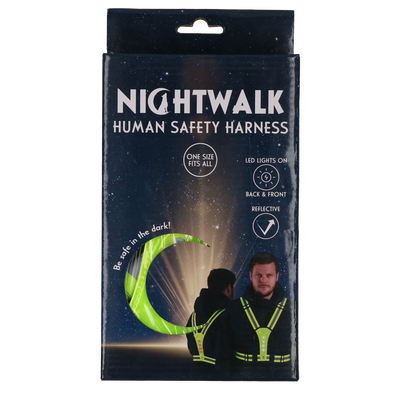 Nightwalk Human Safety Harness Gelb