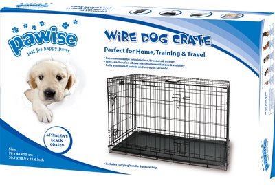 Pawise Wire Dog Crate M