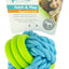 Pawise Fetch & Play Twin Rope Ball