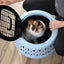 Petmate Get-A-Round Kennel For Cats Blue